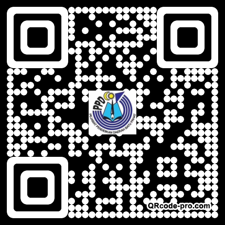 QR code with logo 1ZOB0