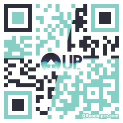 QR code with logo 1Zx70