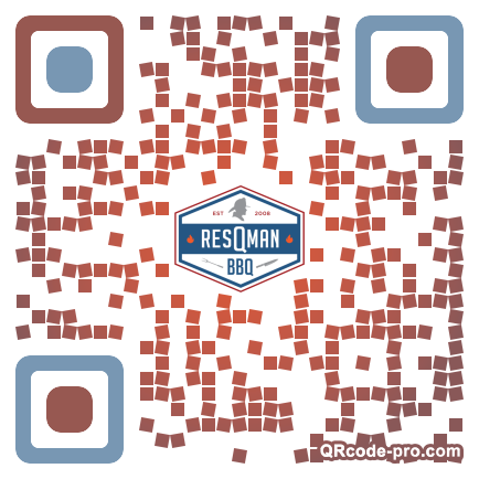 QR code with logo 1Zx80