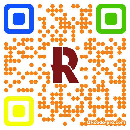 QR code with logo 1aSH0