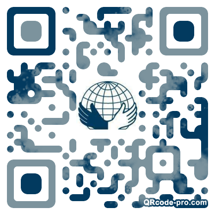 QR code with logo 1aW90