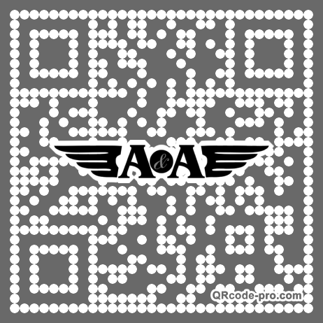 QR code with logo 1aWJ0
