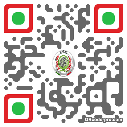 QR code with logo 1ahj0