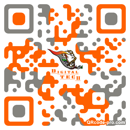 QR code with logo 1b3s0