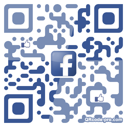 QR code with logo 1bBQ0
