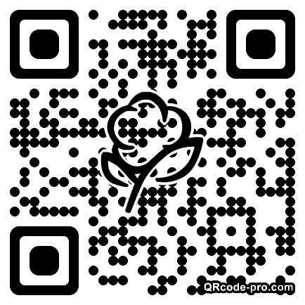 QR code with logo 1bbq0