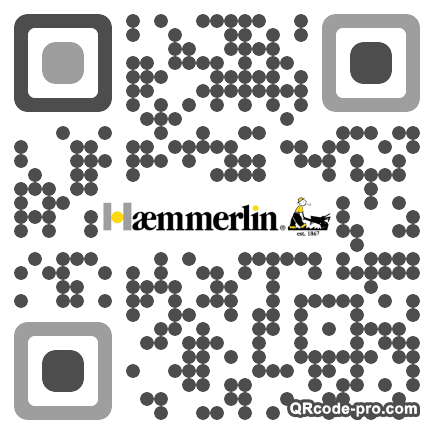 QR code with logo 1beH0