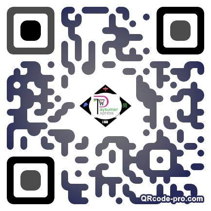 QR code with logo 1bns0