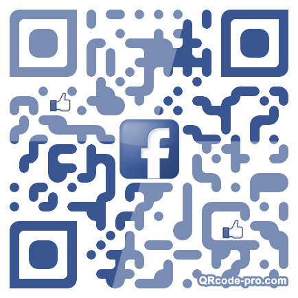 QR code with logo 1bw20