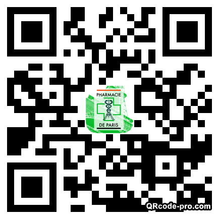 QR code with logo 1chH0