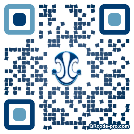 QR code with logo 1dHV0