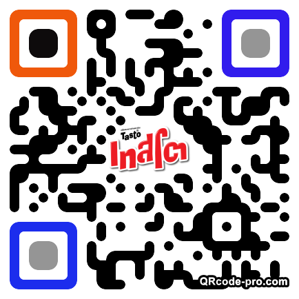 QR code with logo 1dL40