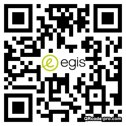 QR code with logo 1dS30