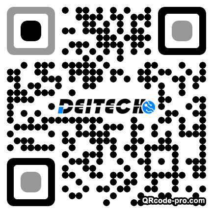QR code with logo 1dct0