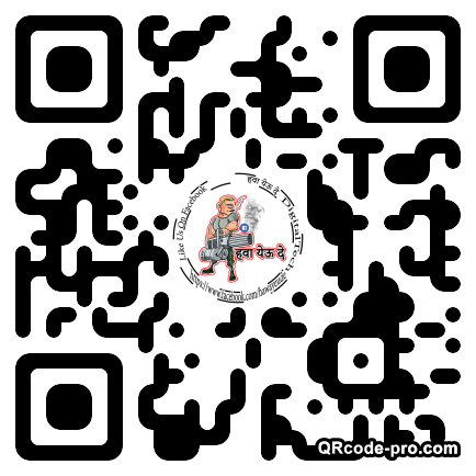 QR code with logo 1fEx0