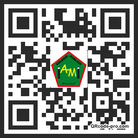 QR code with logo 1fRM0