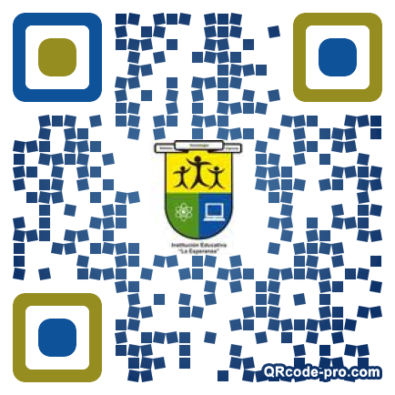 QR code with logo 1fms0
