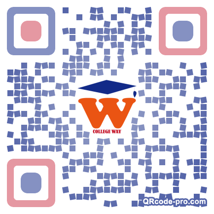 QR code with logo 1ftx0