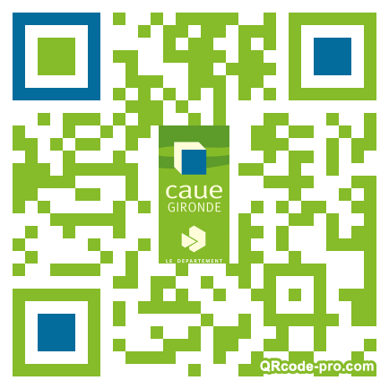 QR code with logo 1fvr0