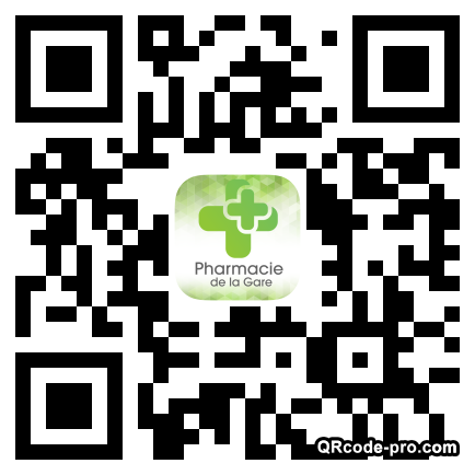 QR code with logo 1h070