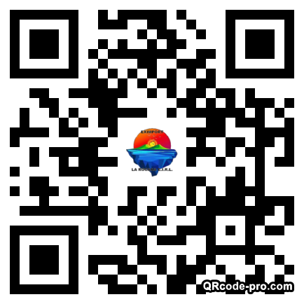 QR code with logo 1hAL0