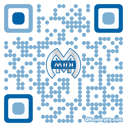 QR code with logo 1hCP0