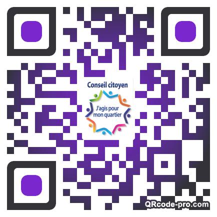 QR code with logo 1hJs0