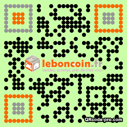 QR code with logo 1hT40