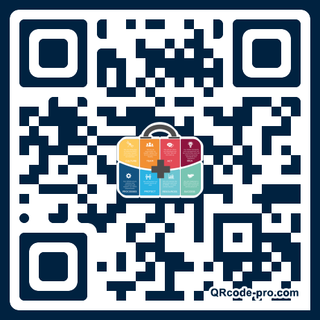 QR code with logo 1iT30