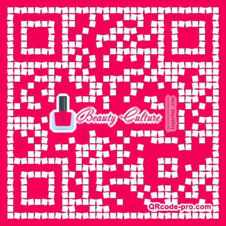 QR code with logo 1imo0