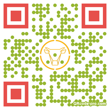 QR code with logo 1inA0