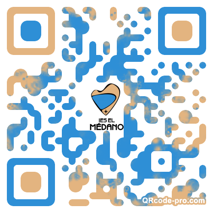 QR code with logo 1kBs0