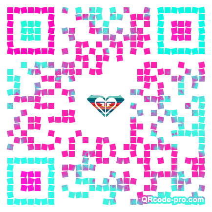 QR code with logo 1kDD0