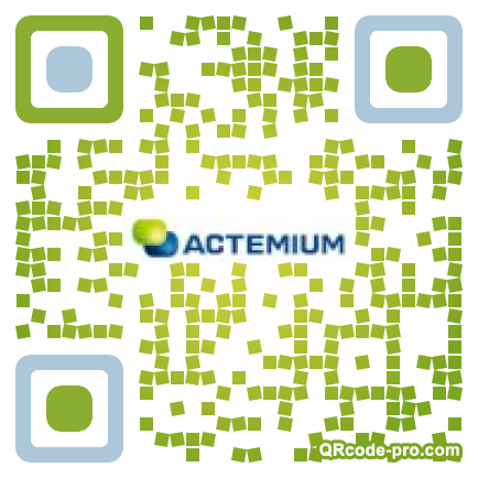 QR code with logo 1km80