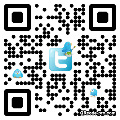 QR code with logo 1m180