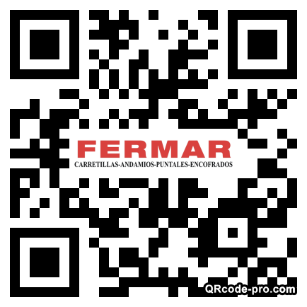 QR code with logo 1m6a0