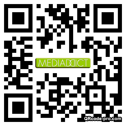 QR code with logo 1m750