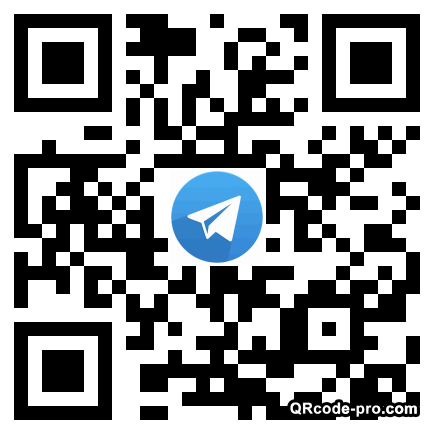 QR code with logo 1mR30
