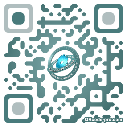 QR code with logo 1mg50