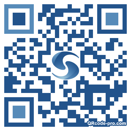 QR code with logo 1mgM0