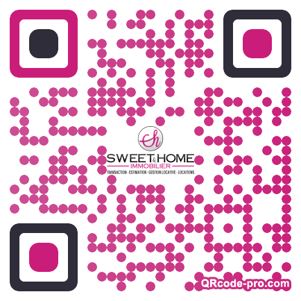 QR code with logo 1mox0