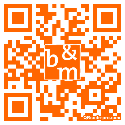 QR code with logo 1mr40