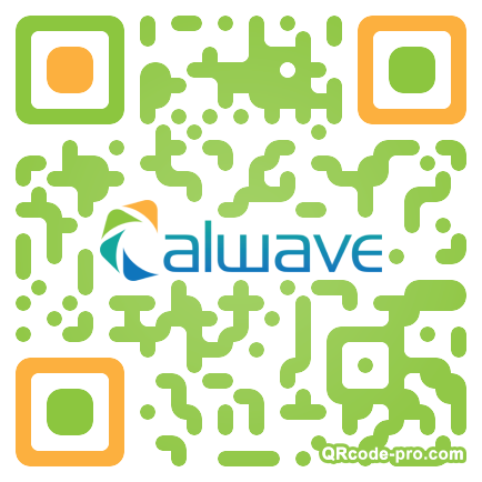 QR code with logo 1nM30