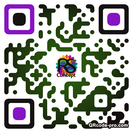QR code with logo 1nMf0