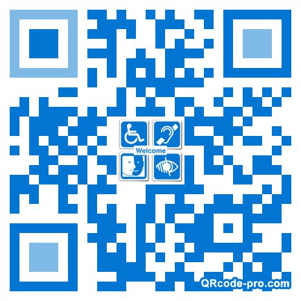 QR code with logo 1ncs0