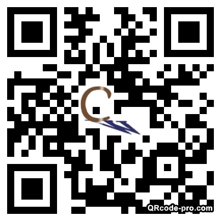 QR code with logo 1nm90