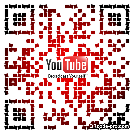 QR code with logo 1ntr0