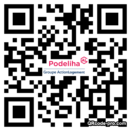 QR code with logo 1omz0