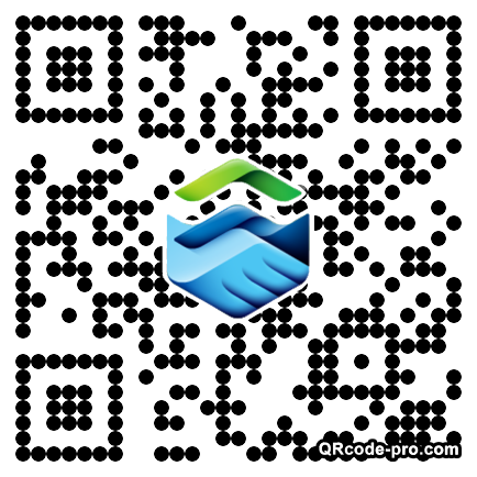 QR code with logo 1on30