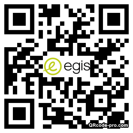 QR code with logo 1ox50